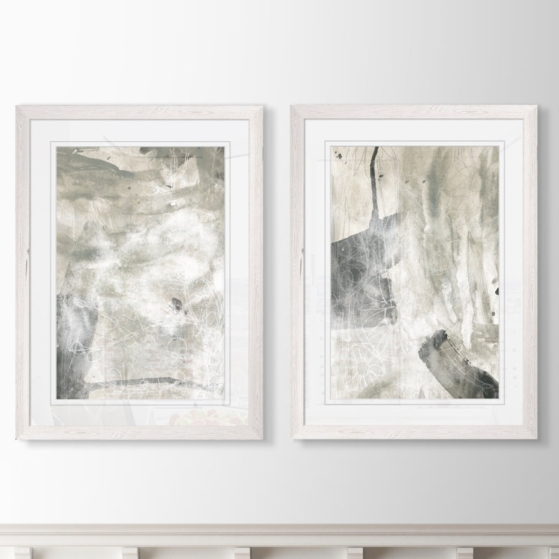 « délavé iii » par vincent van gogh-2 pièces, ensemble de 2 reproductions d’art sur image, H 24 po x l 18 po x P 1,25 po