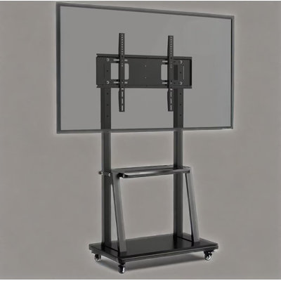 JYXCN Smart Board Trolley with Tablet Tray | 40-86 Inch Support, USB Charging Port