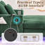 Chaise longue multifonctionnelle rembourrée-2067853858