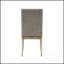 Ensemble de salle à manger traditionnel 5 pièces avec table extensible et 4 chaises d'appoint, finition gris brunâtre pour une décoration intérieure élégante-1874380679
