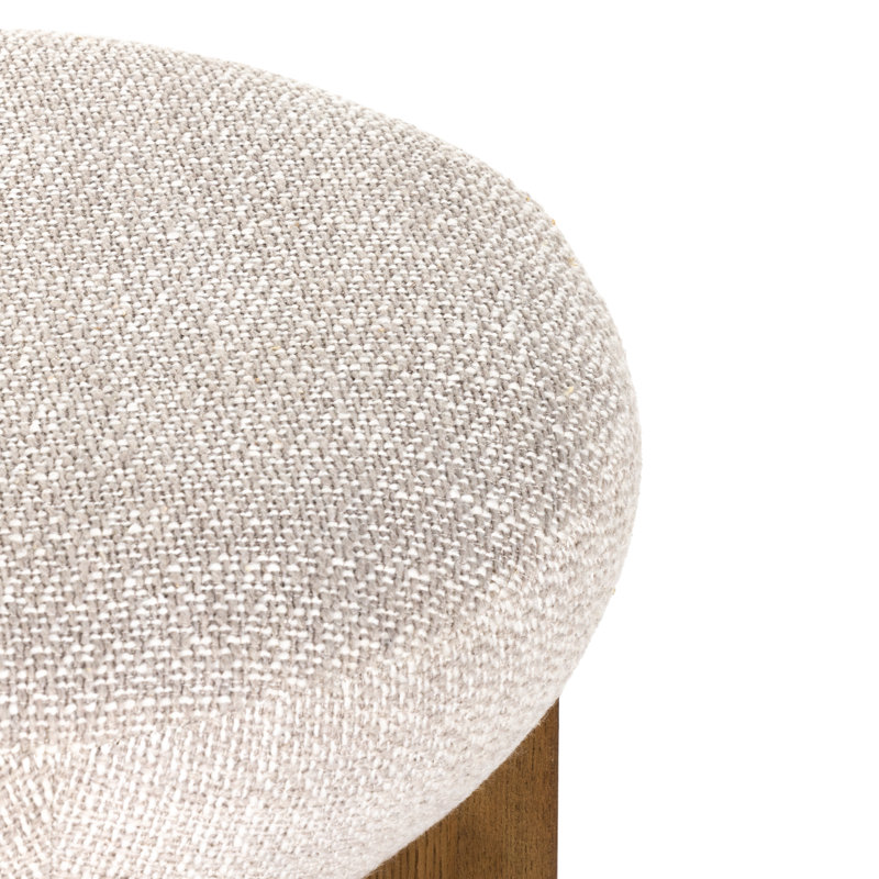 Westgate Ottoman, Toasted Ash, Gibson Wheat
