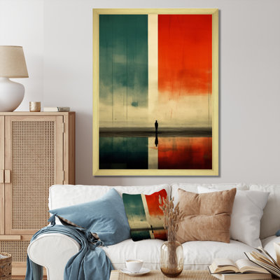 Perdus dans la simplicité I sur toile
