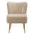 Similicuir beige est en rupture de stock