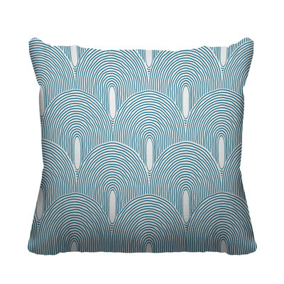 Limpo Starburst Outdoor Reversible Throw Pillow