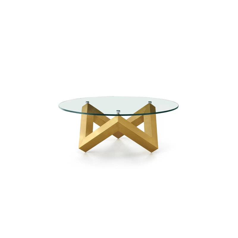 Glass Top Coffee Table
