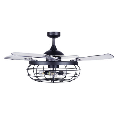 122 cm Deckenventilator Amabilia mit Fernbedienung