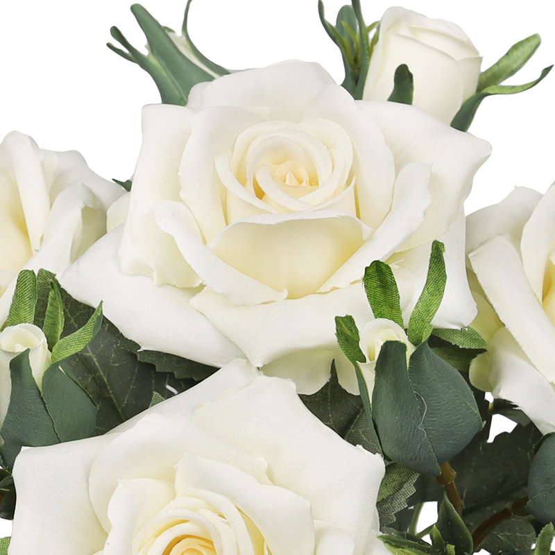 Bouquet de petites fleurs artificielles, Ivoire ivoire