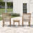 SET-270 PALM BEACH ROCKING CHAIR 3-PC SET