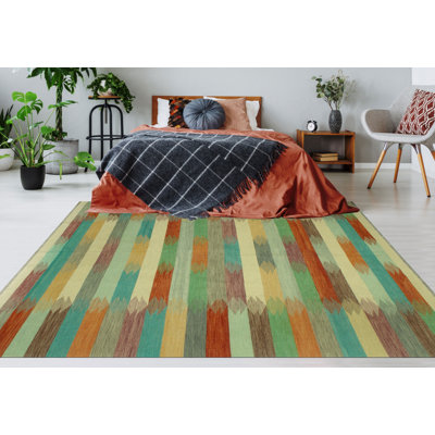 Missino Wool Geometric Indoor Rug