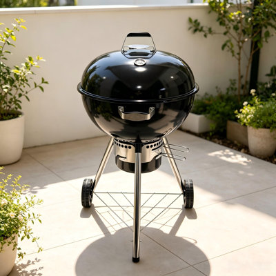 22" Kettle Charcoal Grill, Black