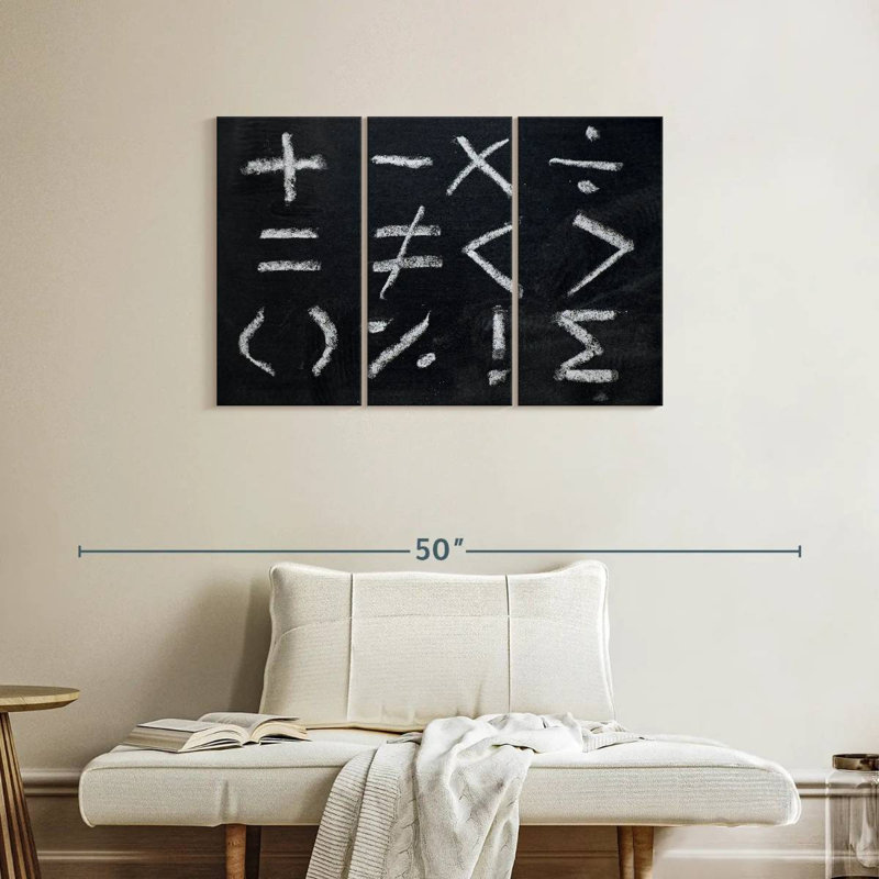 Keiri Mathematics, 24" H x 38" W