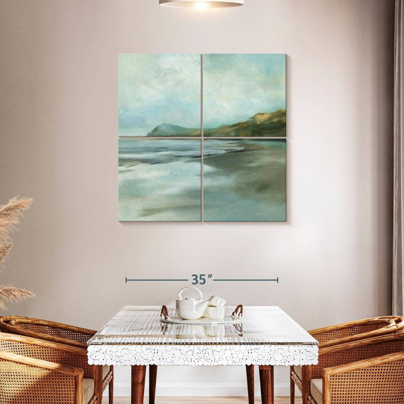 Ocean Cliffs, 38" H x 38" W