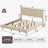 Samiha Upholstered Platform Bed with LED Lighting Headboard-976780746-978940314