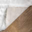 Tapis blanc à poils longs Mandelyn-18664841