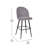 Alita Upholstered Counter Stool with Metal Frame-88697063-88697065