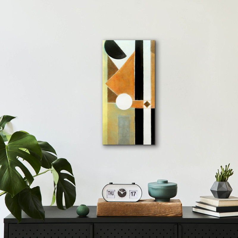  «Switching Levels 2» par Alonzo Saunders, art mural en verre acrylique, 12 po x 24 po, H 24 po x l 12 po