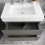 30 po Meuble-lavabo simple mural avec plateau-1372405759