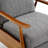 Wood Arm Push Back Recliner-199656854