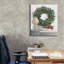 Art mural sur toile Trinx «Natural Christmas 2 Blue» par Julia Purinton-552772198