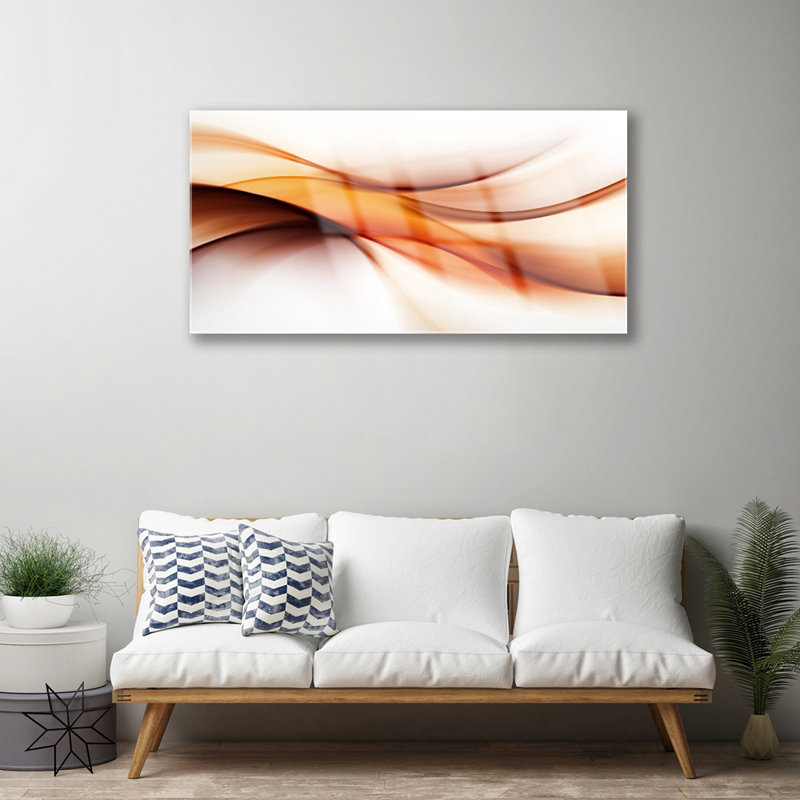 Art Abstraction - No Frame Print on Glass