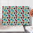 Ambesonne Tropical Cutting Board Large Size Palm Trees Island Multicolor