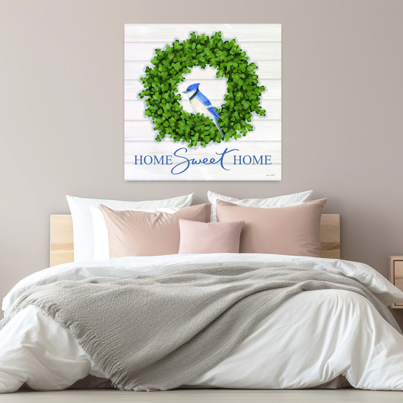 Home Sweet Home Blue Jay, H 32 po x l 32 po