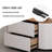 78.74"Luxurious and high-end custom-shaped solid wood executive desk-844433490