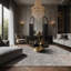 Tapis gris soyeux et moelleux-1687628901