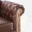 Canapé modulaire symétrique en forme de L de 104,02 po avec motif Chesterfield et pieds en bois massif-1708719163