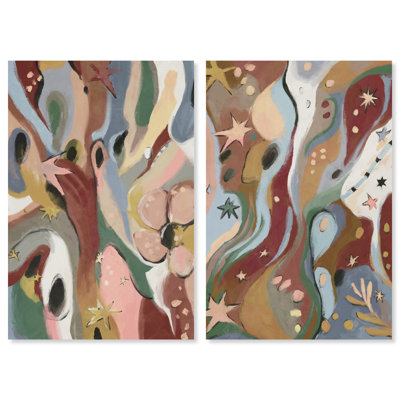 Modern Folk Set Set by Oliver Gal