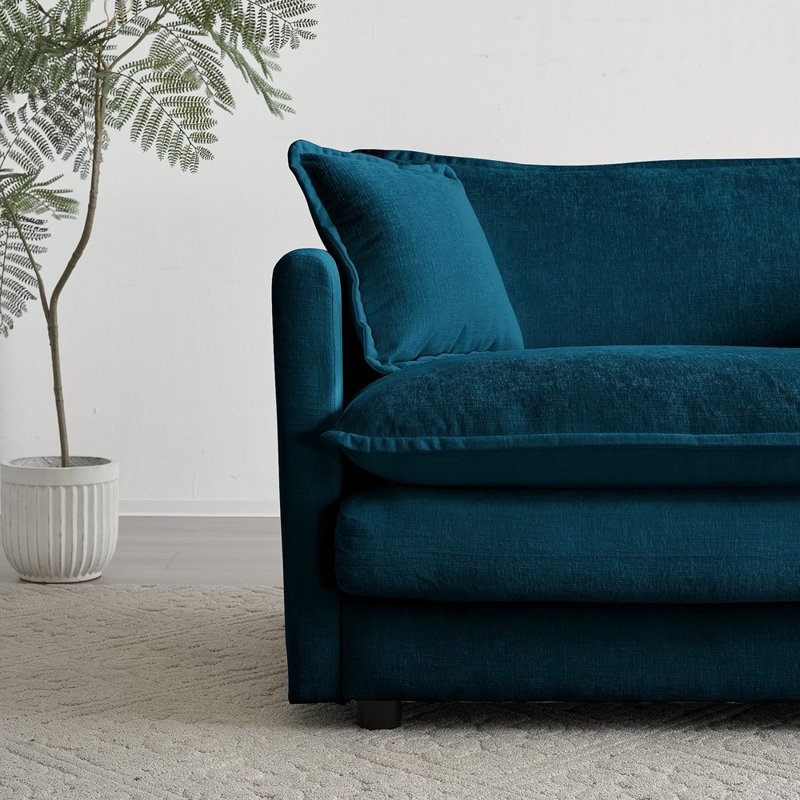 Canapé Comfort U, Blue