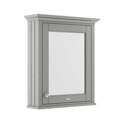 Old London 650mm W 750mm H Surface Framed Medicine Cabinet Mirror 1 Adjustable