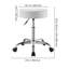 Adjustable Height Ergonomic Industrial Stool-791274882