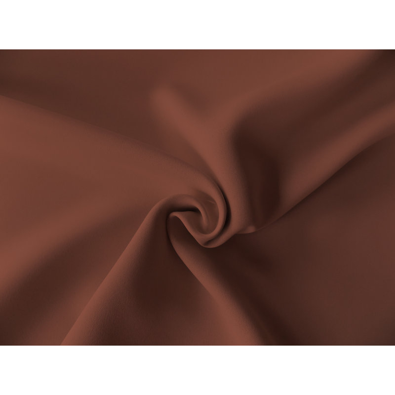 Torquay Semi Sheer Curtain Pair, 145cm Width x 220cm Drop, Brown