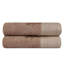 Ensemble de serviettes de bain 100% coton 2 pièces DeAnte-829753585