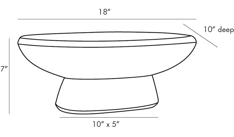 Chelsea Concrete Decorative Bowl