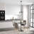 Hunter Lochemeade Brushed Nickel 3 Light Chandelier Ceiling Light Fixture-66692757-66692758