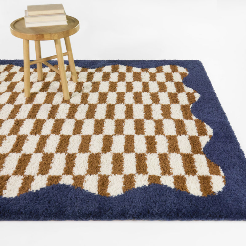 Tapis à bordure festonnée et festonnée Hoover, Rectangle 5 pi 3 po x 7 pi