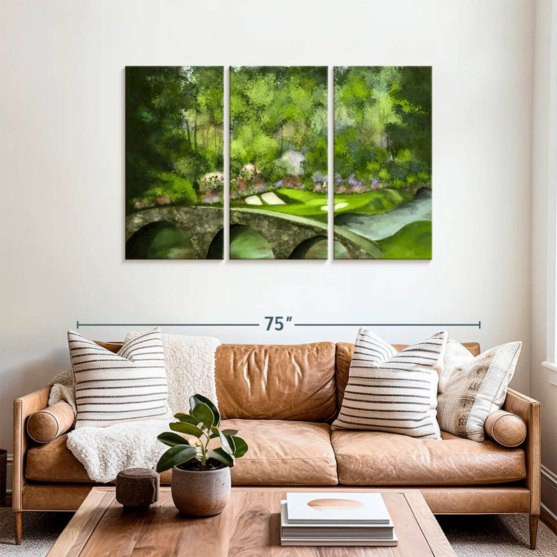 Sireci Amen Corner, 36" H x 57" W