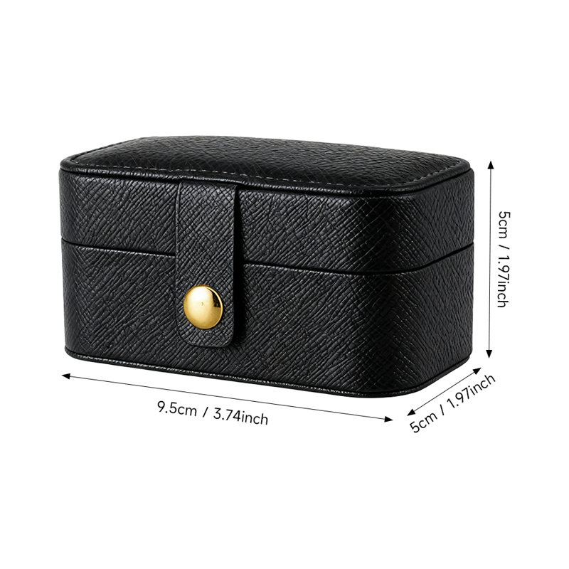 Jewellery Box + Dividers, Black