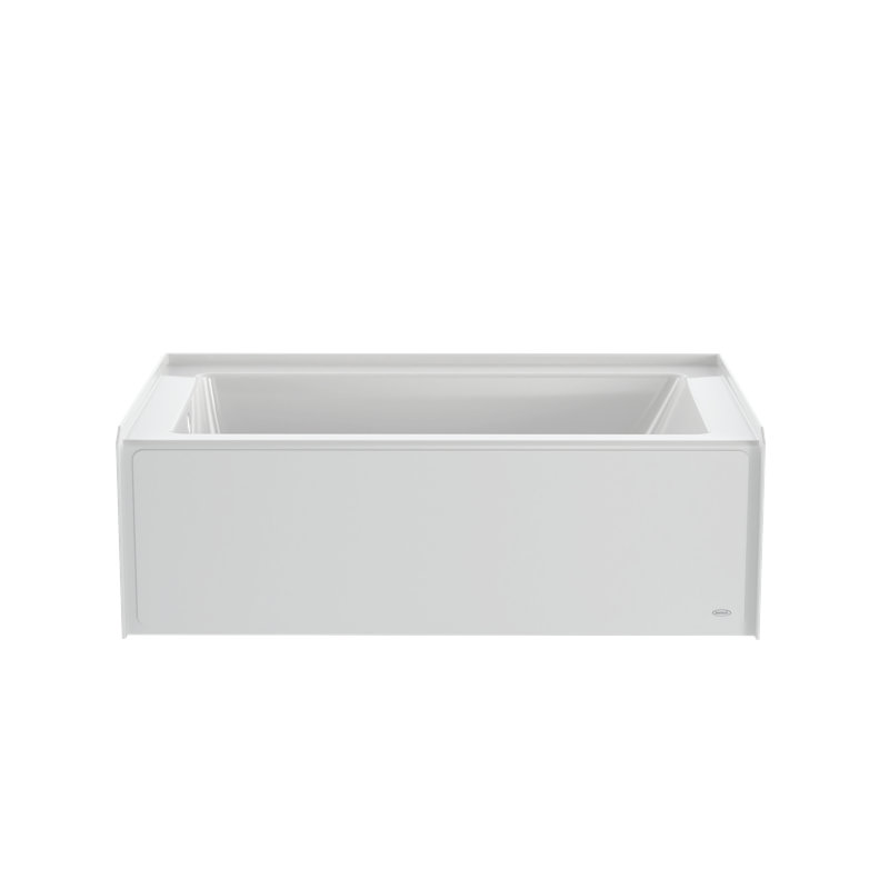 Trempage à jupe rectangulaire avec panneau d'accès 6036 Signature®, Non, Gauche, Blanc