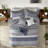 Luxurious 7 Piece Polyester Cal King Bedding Sets, Modern Home Style