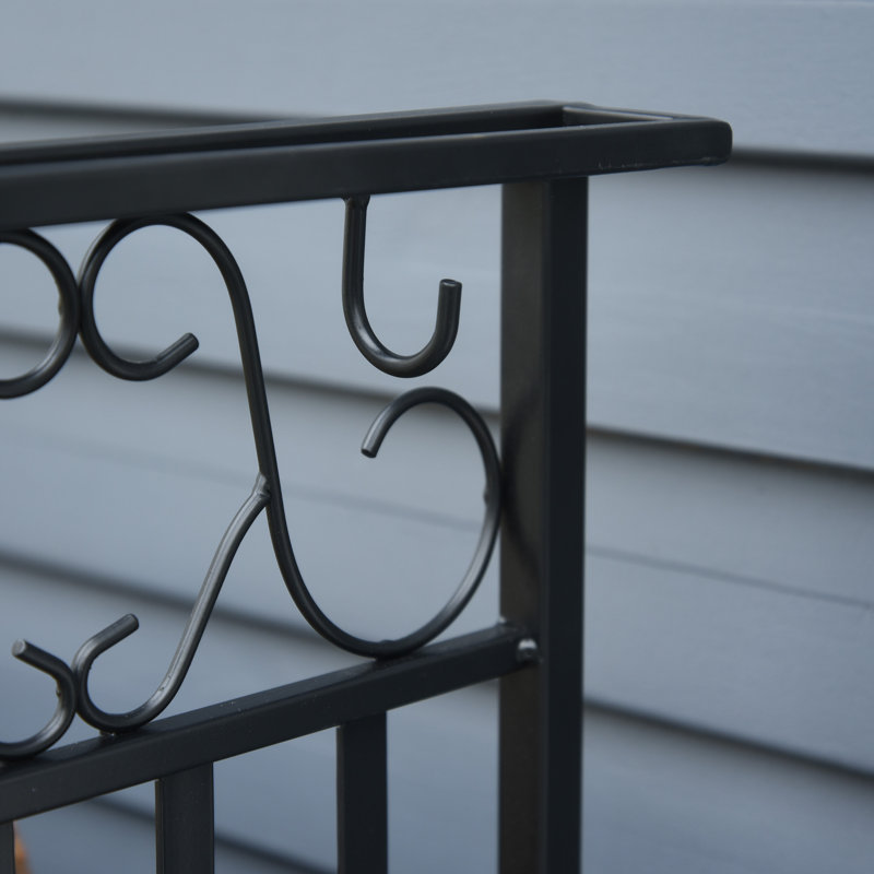 75cm W Metal Log Rack