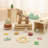 Freniland - Unicorn Baby Gift Set for 12+ Months | 12Pcs Shape Sorter, Stacker, Bead Coaster Toy(CPC Certified)