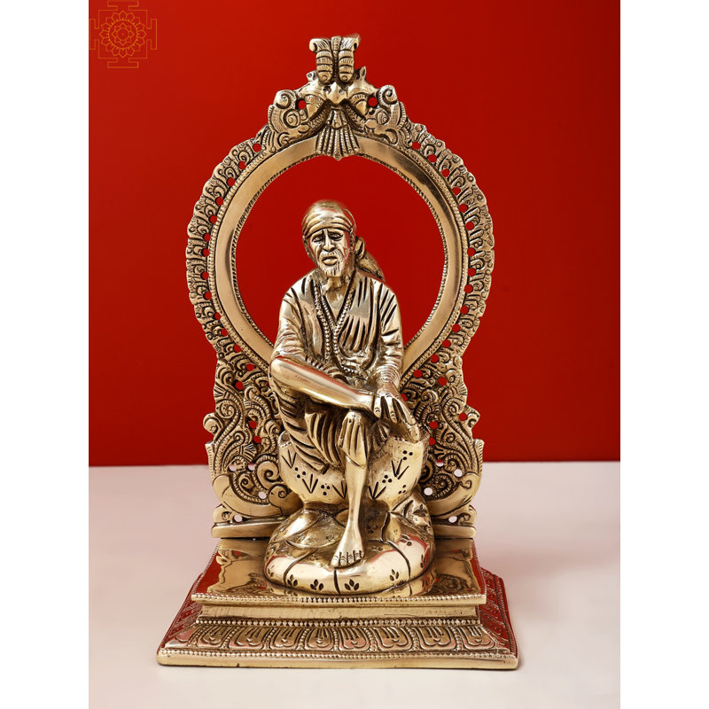 Shirdi Sai Baba 9 "avec Kirtimukha Prabhavali