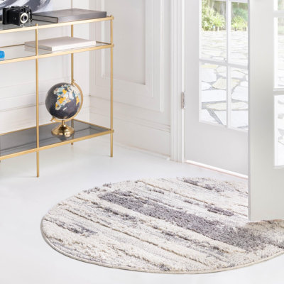 Tapis gris / blanc Algona
