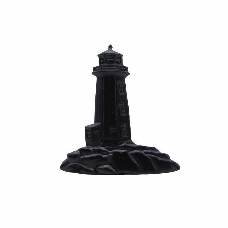 Poignée fantaisie surdimensionnée pour phare 1 7/8 po, Noir mat