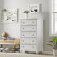 Commode 5 tiroirs en bois-486081082