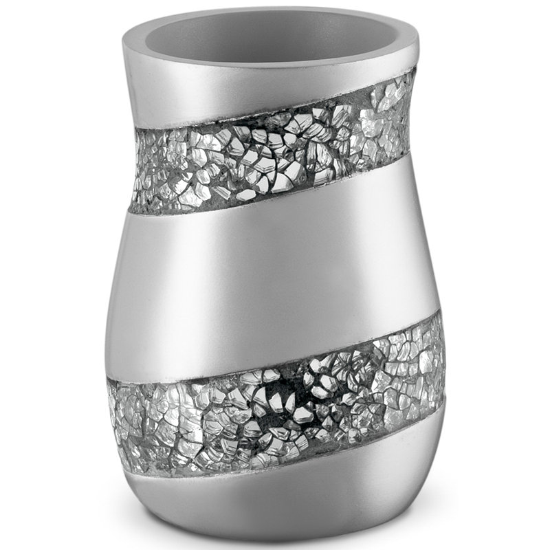 Silver Mosaic Tumbler