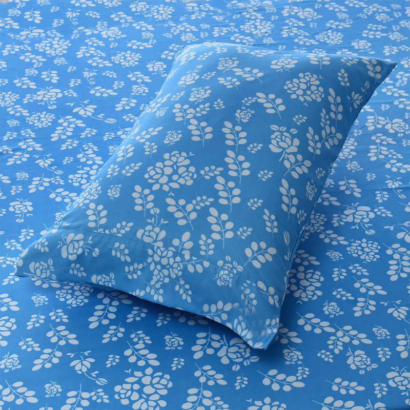 Ensemble de draps en microfibre Lux Decor Collection, Simple, Bleu